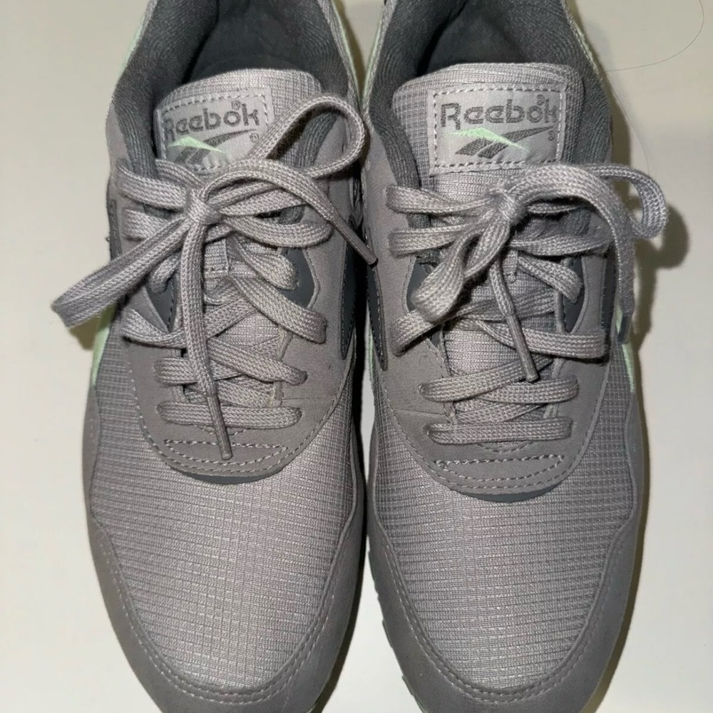 Reebok Rapide Running Sneaker Parchment Gray And Mint Green Size 7 CN5913